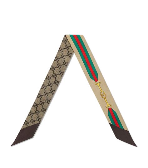 gucci skinny scarf.